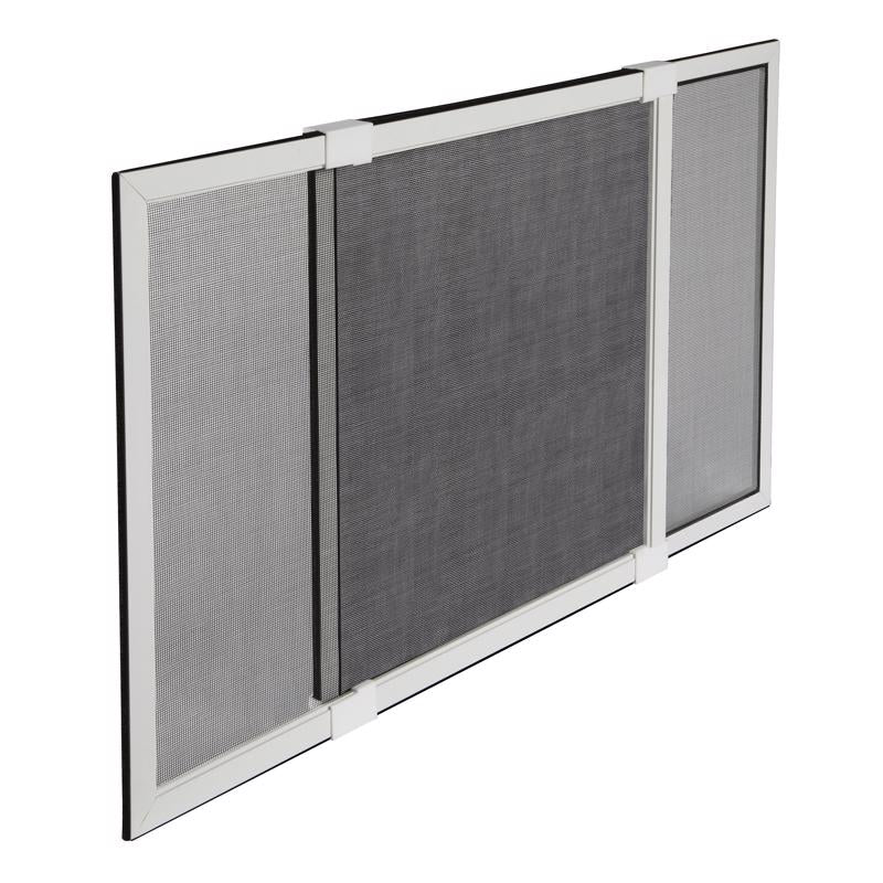 M-D White Aluminum Adjustable Screen 15 in. W X 37 in. L