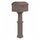 MAILBOX PLSTC MOCHA 54"H