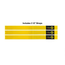 Wrap-It Quick Straps 12 in. L Yellow Polypropylene Cable Wrap