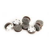 Slipstick GorillaFelt Brown/Gray 1 in. Tap-On Felt Chair Glide 8 pk