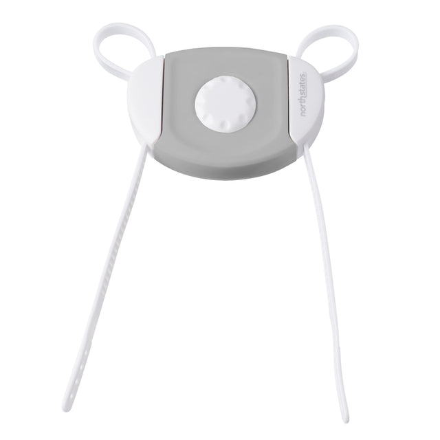 North States Toddleroo Gray/White Plastic Cabinet Flex Lock 1 pk