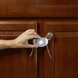 North States Toddleroo Gray/White Plastic Cabinet Flex Lock 1 pk