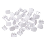 North States Toddleroo White Plastic Plug Protectors 36 pk