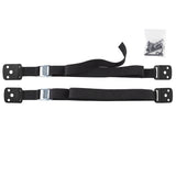North States Toddleroo Black Metal/Nylon Strap Lock 2 pk