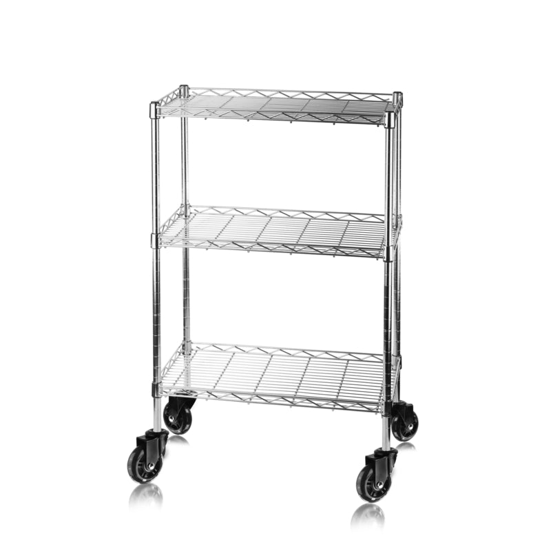 Slipstick 3 in. D Swivel Rubber Caster 500 lb 5 pk