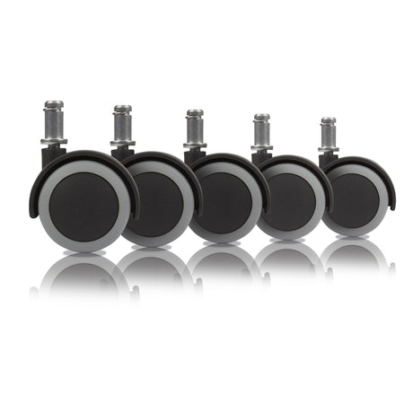 Slipstick 2 in. D Swivel Rubber Caster 330 lb 5 pk