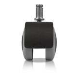 Slipstick 2 in. D Swivel Rubber Caster 330 lb 5 pk