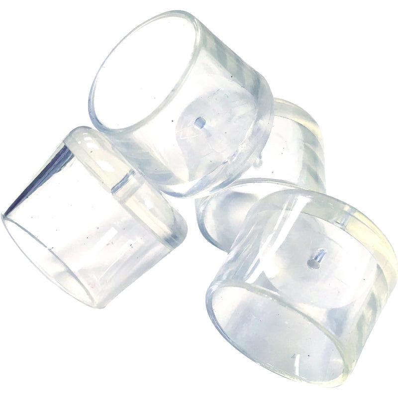 Ace Thermoplastic Ethylene Leg Tip Clear Round 3/4 in. W 1 pk