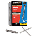 TRIM SCREW 8X3" 1