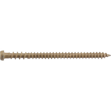 Deck Plus No. 10 X 3 in. L Tan Star Flat Head Composite Deck Screws 5 lb