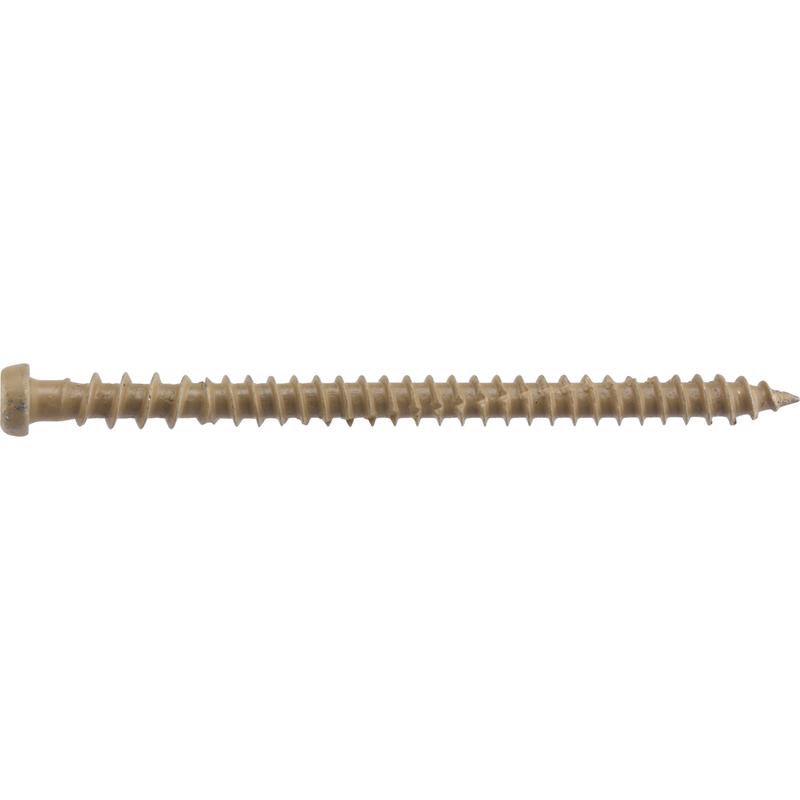 Deck Plus No. 10 X 3 in. L Tan Star Flat Head Composite Deck Screws 5 lb