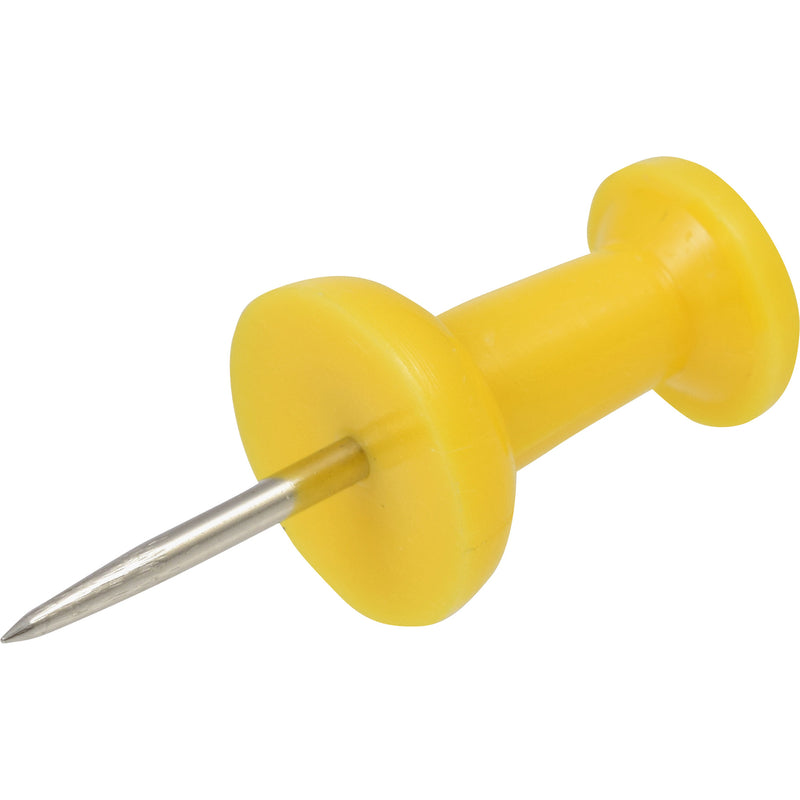 Homepak Assorted Push Pins 100 pk