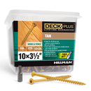 Deck Plus No. 10 X 3-1/2 in. L Tan Star Flat Head Exterior Deck Screws 5 lb