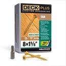 Deck Plus No. 8 X 1-5/8 in. L Tan Star Flat Head Exterior Deck Screws 1 lb