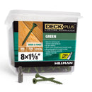 Deck Plus No. 8 X 1-5/8 in. L Green Star Flat Head Exterior Deck Screws 5 lb