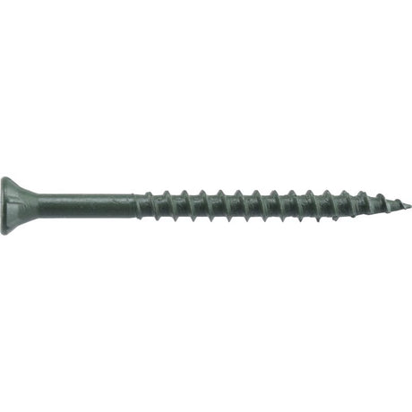 Deck Plus No. 8 X 1-5/8 in. L Green Star Flat Head Exterior Deck Screws 5 lb