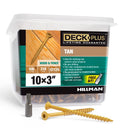 Deck Plus No. 10 X 3 in. L Tan Star Flat Head Exterior Deck Screws 5 lb