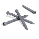 Deck Plus No. 10 X 2-1/2 in. L Gray Star Flat Head Composite Deck Screws 1 lb