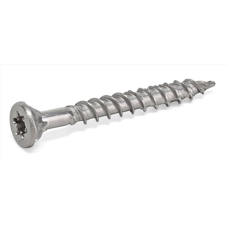 Hillman Power Pro No. 8 X 1-1/4 in. L Star Exterior Wood Screw 45 pk