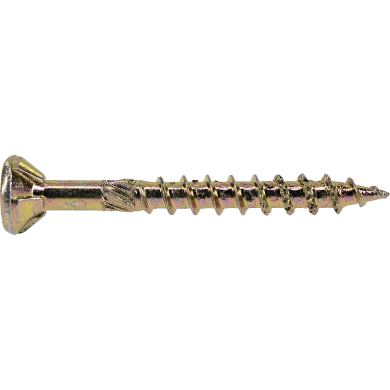 Hillman Power Pro No. 8 X 1-1/2 in. L Star Wood Screws 1 lb