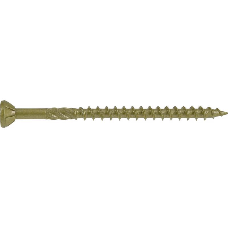 Hillman Power Pro No. 10 X 3 in. L Star Flat Head Exterior Deck Screws 5 lb