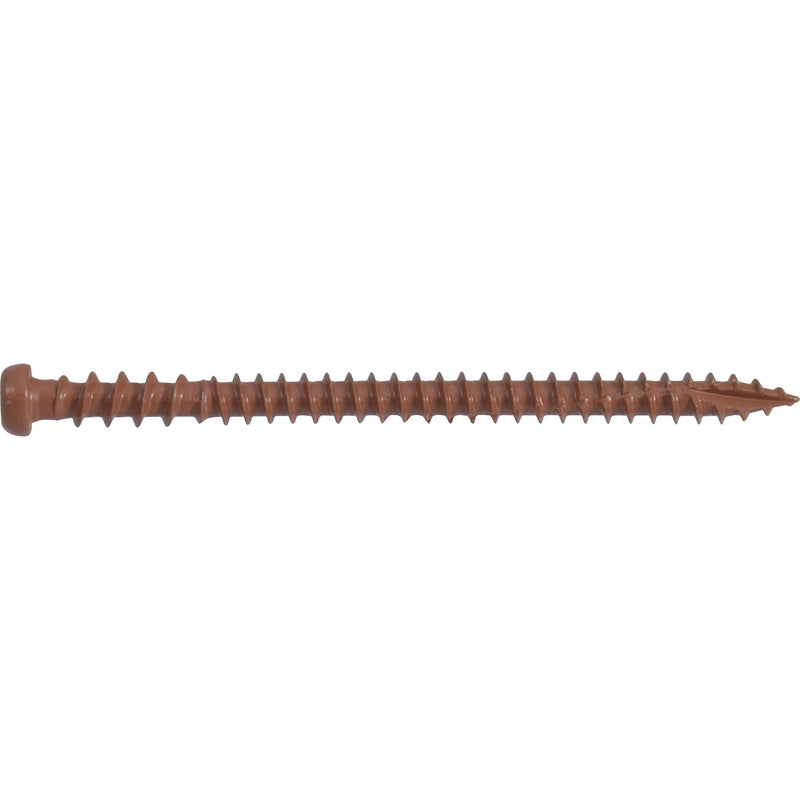 Deck Plus No. 10 X 2-1/2 in. L Red Star Flat Head Composite Deck Screws 5 lb