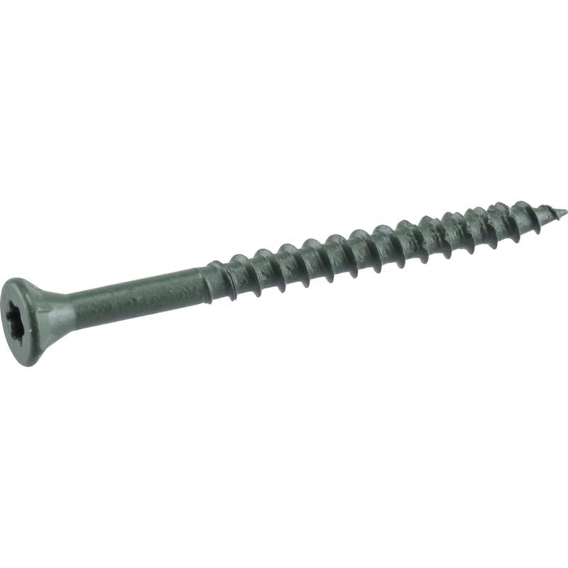 Deck Plus No. 8 X 2 in. L Green Star Flat Head Exterior Deck Screws 25 lb