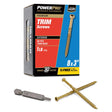 EXT TRIM SCREW 8X3" 1#