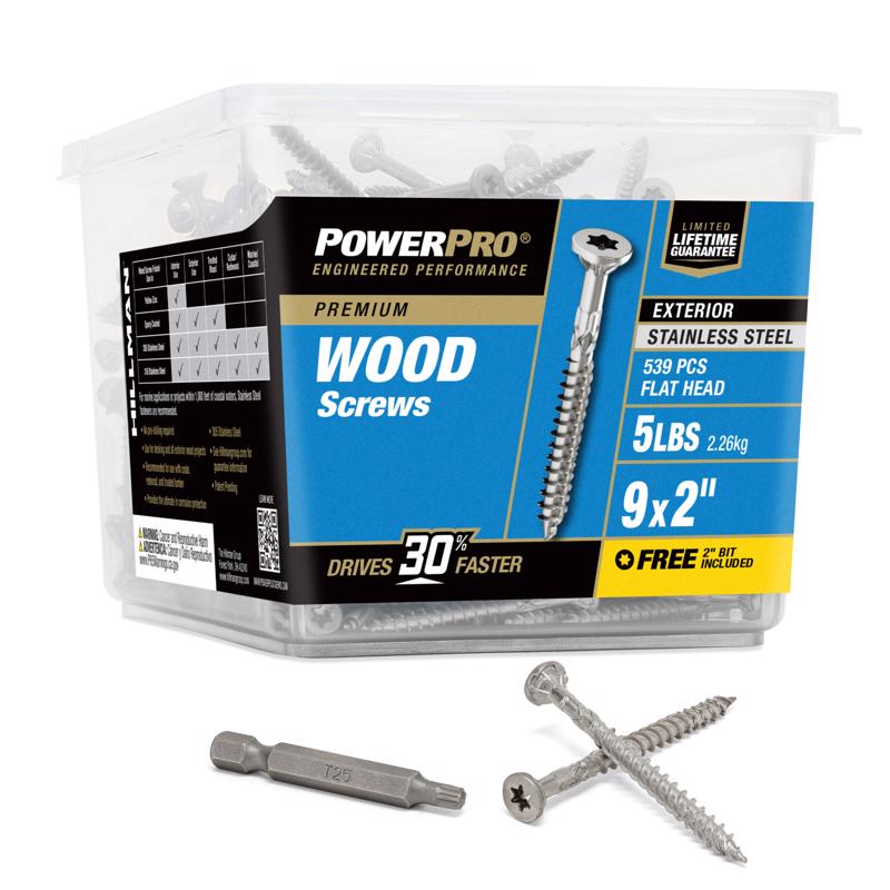 DECK SCREW 9X2" 5