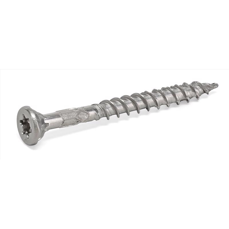 Hillman Power Pro No. 9 X 2 in. L Star Flat Head Exterior Deck Screws 5 lb