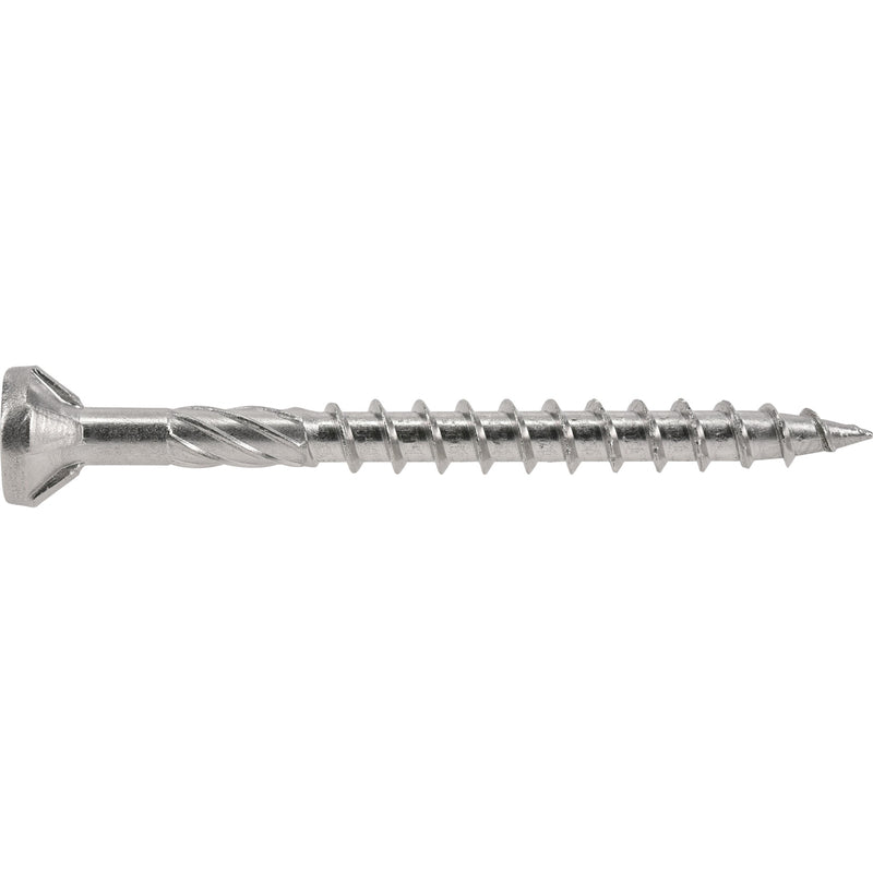 Hillman Power Pro No. 9 X 2 in. L Star Flat Head Exterior Deck Screws 1 lb