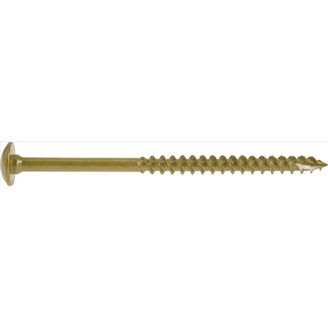 Hillman Power Pro 5/16 in. X 6 in. L Star Steel Lag Screw 1 pk