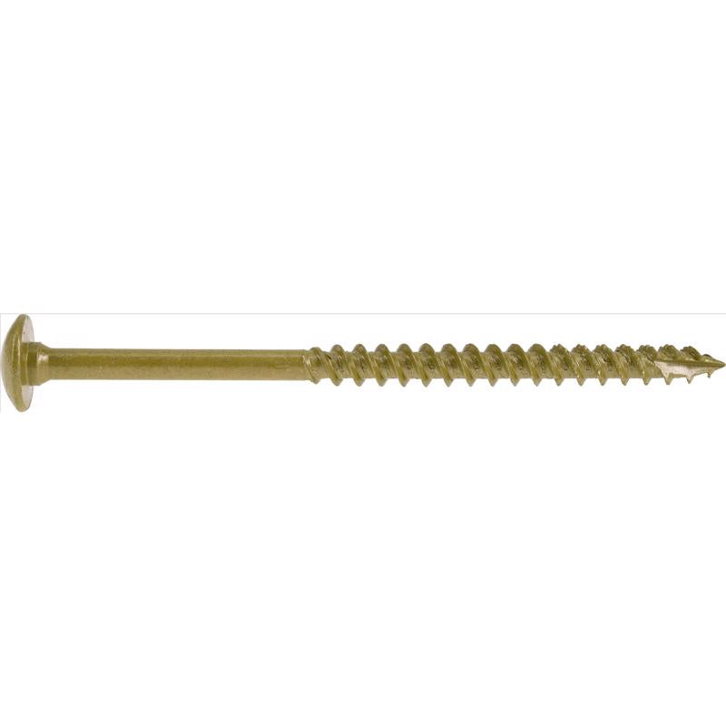 Hillman Power Pro 5/16 in. X 6 in. L Star Steel Lag Screw 1 pk