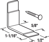 Prime-Line Plastic Center Guide Drawer Guide Side Saddles 1 pk