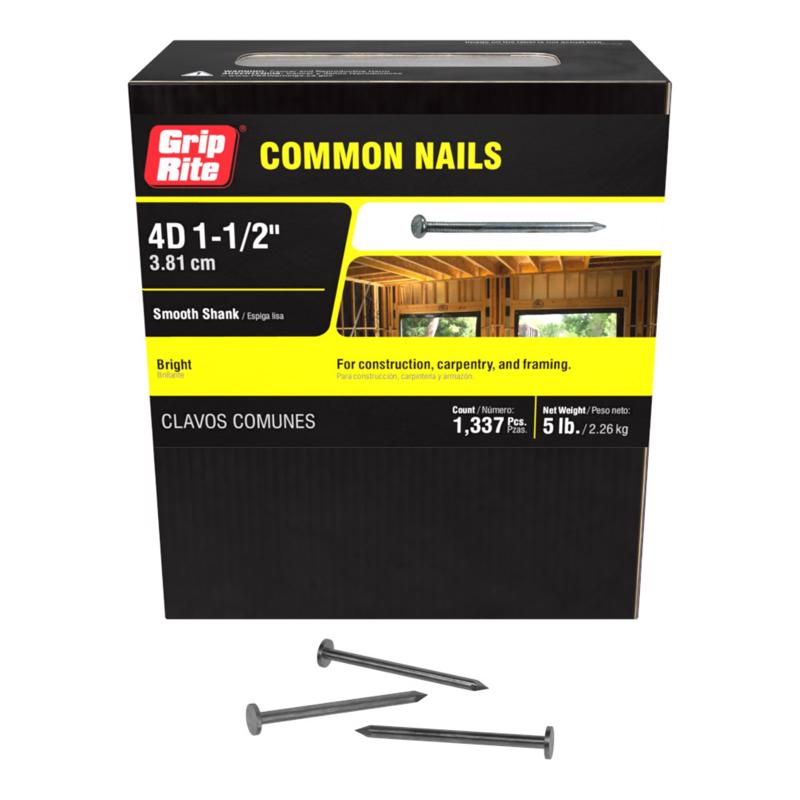 NAIL CMN 4DX1.5" 5#