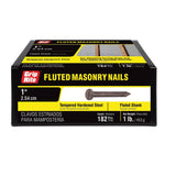 Grip-Rite 1 in. Masonry Bright Steel Nail T-Head Head 1 lb