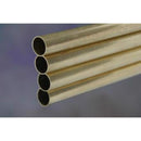 K&S 3/8 in. D X 12 in. L Round Brass Tube 1 pk