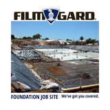 Film-Gard Plastic Sheeting 6 mil X 24 ft. W X 100 ft. L Polyethylene Black 1 pk