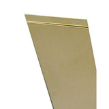 K&S 0.032 in. X 1/2 in. W X 12 in. L Mill Brass Metal Strip