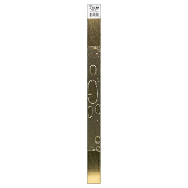 BRASS STRIP 12X.032X1"