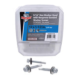 SCRW W/WSH HX 12X1.5" 5#