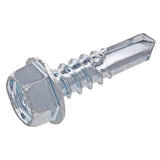Grip-Rite Pro-Twist No. 12 Sizes X 3/4 in. L Hex Hex Washer Head Sheet Metal Screws