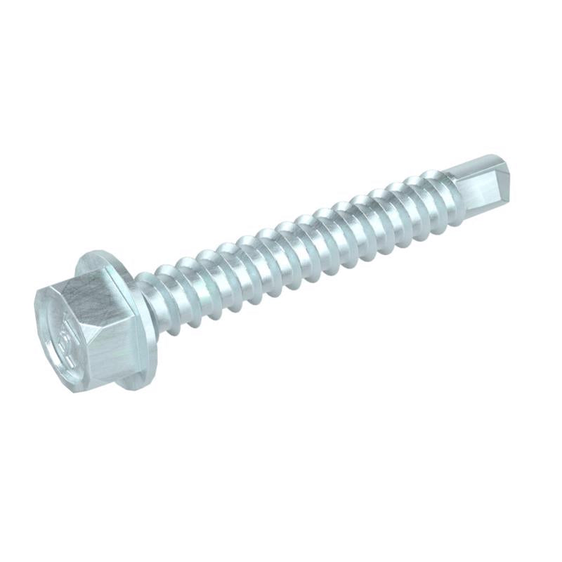 Grip-Rite Pro-Twist No. 12 Sizes X 1-1/2 in. L Hex Hex Washer Head Sheet Metal Screws