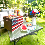 Demis Products 9.56 in. H X 12.5 in. W X 18 in. D Storage Crate Natural