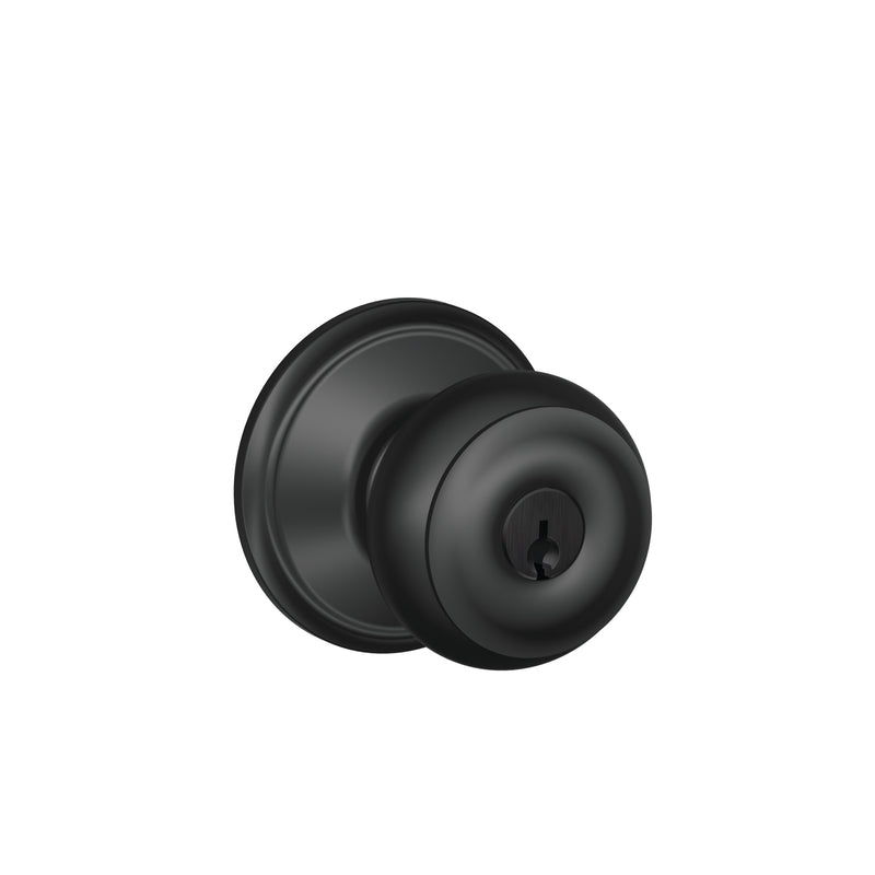 ENTRY KNOB GEORGN MTBLK