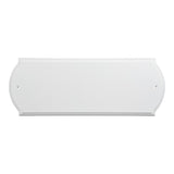 HILLMAN White Wood Paintable Address Plate