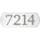 HILLMAN White Wood Paintable Address Plate