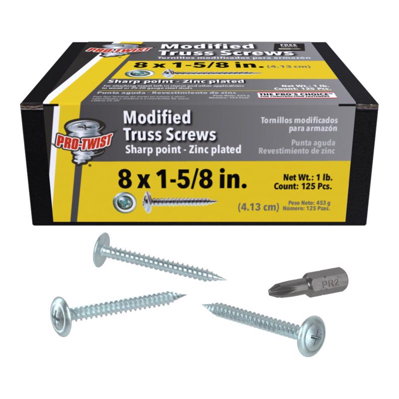 SCREWS LATH #8X1.625" 1#