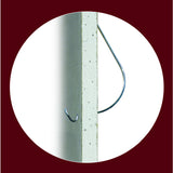 Monkey Hook Value & Variety Pack Galvanized Silver Monkey Picture Hanging Set 40 lb 30 pk