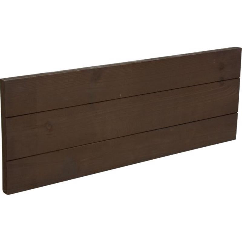 HILLMAN Brown Wood Rustic Address Plate